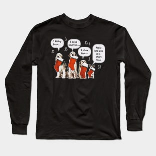 waiting for gifts from santa Long Sleeve T-Shirt